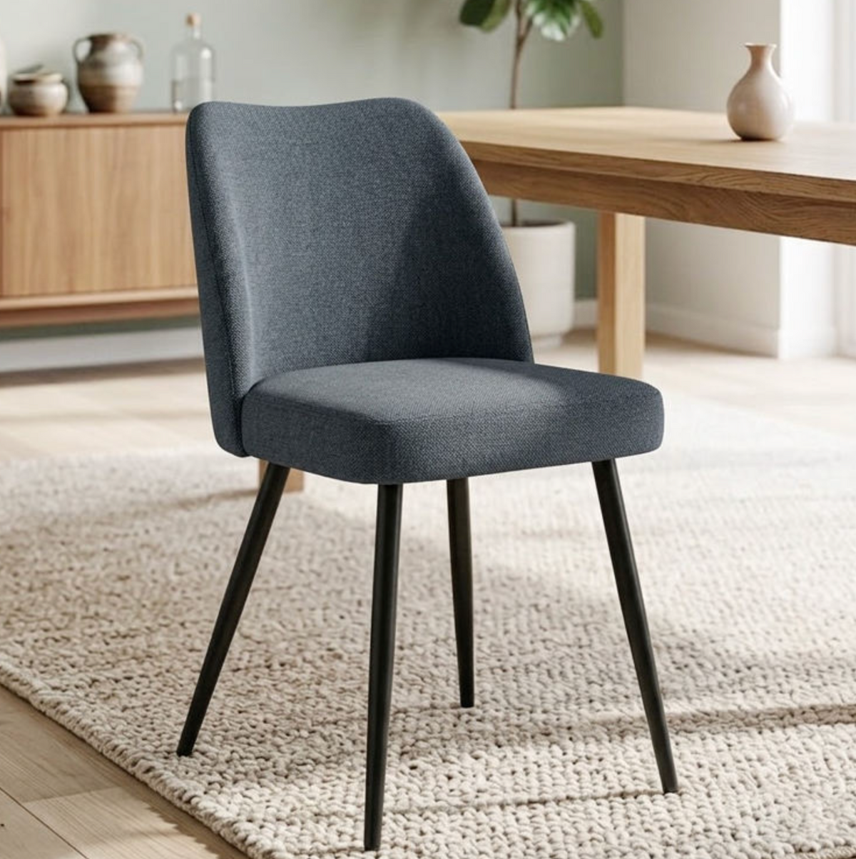 Italian Style Scandinavian Arch Dining Chair