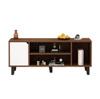 TV Stand with 2 Storage Cabinets & Open Shelf
